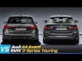 Audi a4 avant 2020 vs bmw srie 3 touring 2020  conception et dimensions  voiture arienne