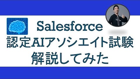 Salesforce認定AIアソシエイト試験解説してみた【合格】