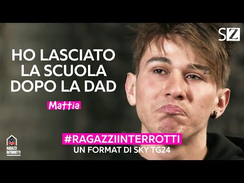 "HO LASCIATO LA SCUOLA DOPO LA DAD" #RagazziInterrotti