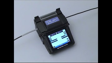Drop cable splicing (Help Video for TYPE-201eM4(no7))