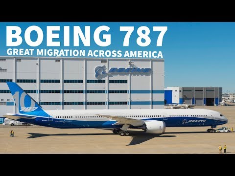 Boeing 787s Flee due to Hurricane Florence