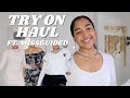 Super Cute Missguided Try On Haul *A Lil Bit Out of My Comfort Zone* Dresses, Tops, and More!