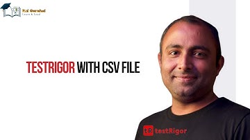 testRigor with CSV File | CSV Test Data File | Data Driven Testing