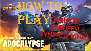 How To Play Apocalypse Marvel Contest Of Champions