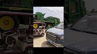 John Deere cotton harvester#cotton #johndeere #cottonharvester #agriculturalmachinery