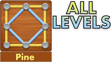 Line Puzzle: String Art | Pine | ALL LEVELS | Walkthrough
