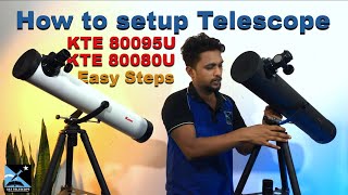 How to setup Telescope | Kson 80095 | 80080 | Easy Steps