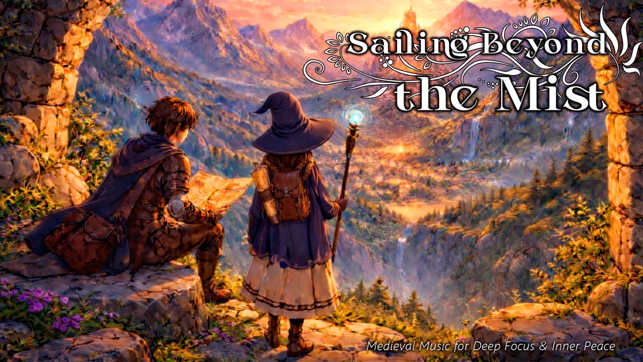Sailing Beyond the Mist | Medieval Music for Calm & Deep Focus