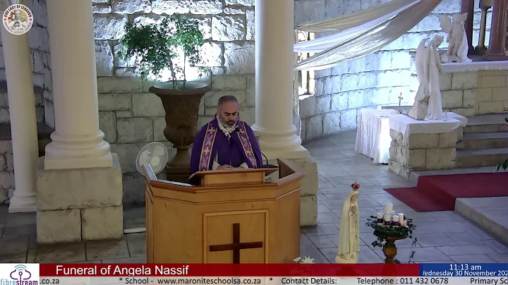 Funeral of Angela Nassif