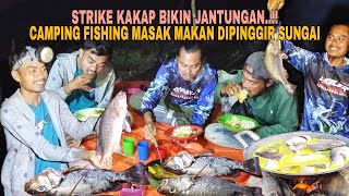 SHOCKING..!! THE RIVER DWELLERS ARE STARVING || CAMPING FISHING COOKING AND EATING BY THE RIVER