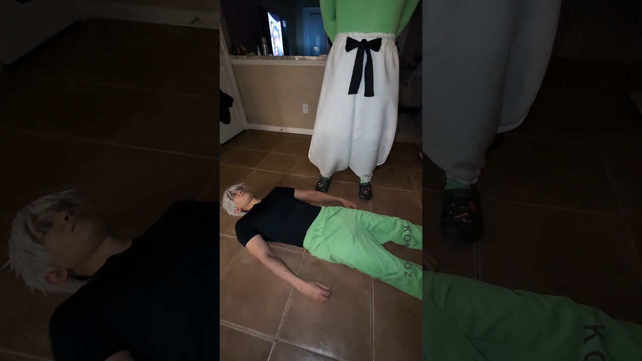 Is this what you meant 🗿 #jjk #jjk236  #jujutsukaisen #gojo #cosplay #satoru @LelegacyCrafting