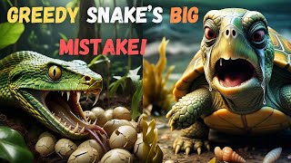 The Snake Who Ate Its Own Egg A Lesson About Greed Animated Story
