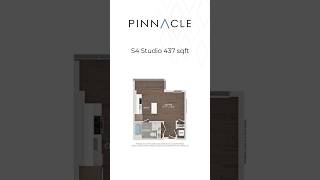 Pinnacle NoMa - Studio S4 Floorplan Tour