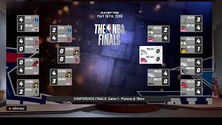 NBA Playoffs 2019 2k19 Simulation