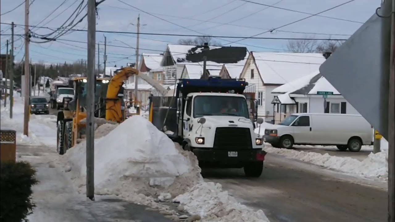 Timmins snow removal YouTube