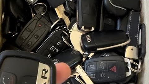 Beau’s Car key, Key fob collection April 2025