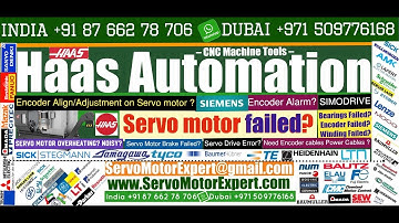 Haas Automation CNC Siemens,rotary encoder alignment ,encoder quadrature fault,electronics repair