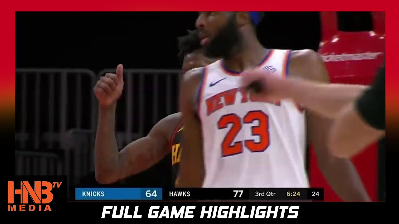 New York Knicks vs Atlanta Hawks 1.4.21 | Full Highlights - YouTube
