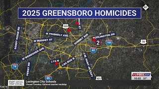 Greensboro police address 6 homicides in first 2 weeks of 2025