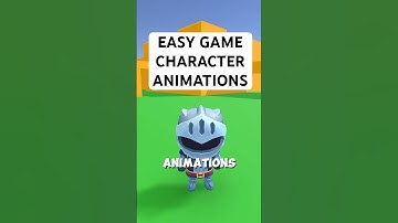 Easy character animations in Unity3d #game #gaming #indiegame #gamedev #tutorial #unity #animations