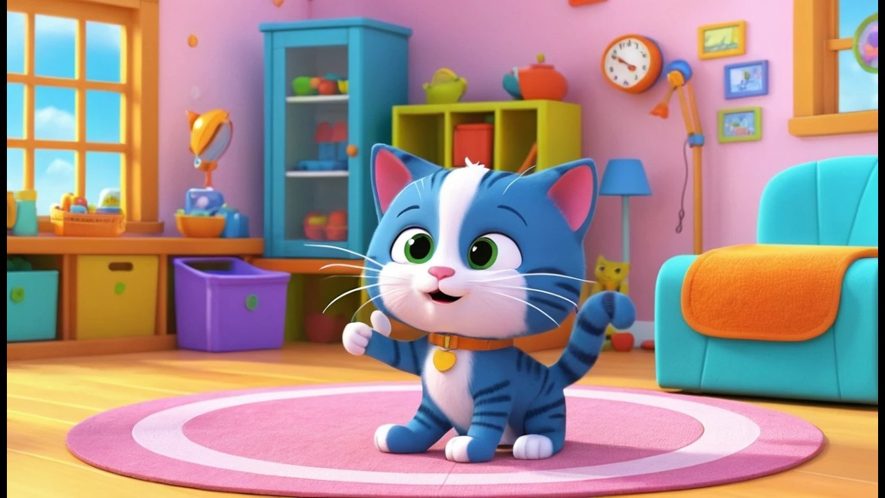 Китти чинит вентилятор, он слишком быстро