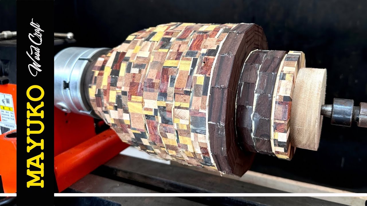 WOODTURNING CHAOTIC VASE