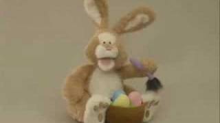 Gund Fun Animated Justabunny the Singing Moving Rabbit with Light Up Eggs screenshot 2