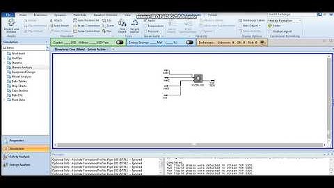 Hydrates formation#predication #pressure calculating #formation#inhibition in pipeline HYSYS Part 3