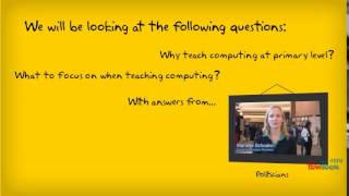 Celebrity Intro How to teach computing: primary school Wealth