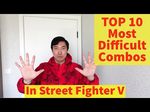 TOP 10 Most Difficult Combos in Street Fighter V