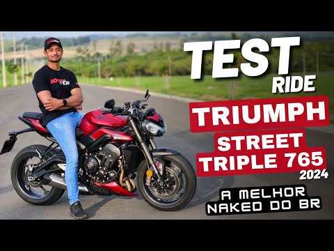 TESTE | TRIUMPH STREET TRIPLE 765 RS 2024 - A melhor Naked que