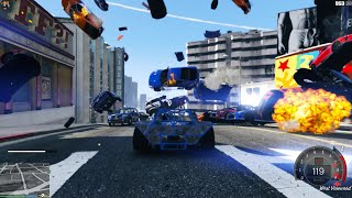 Los Santos Missile Rain LIVE 🌪️ | GTA 5 Ramp Buggy Mayhem & Cinematic Destruction | GT587 Official