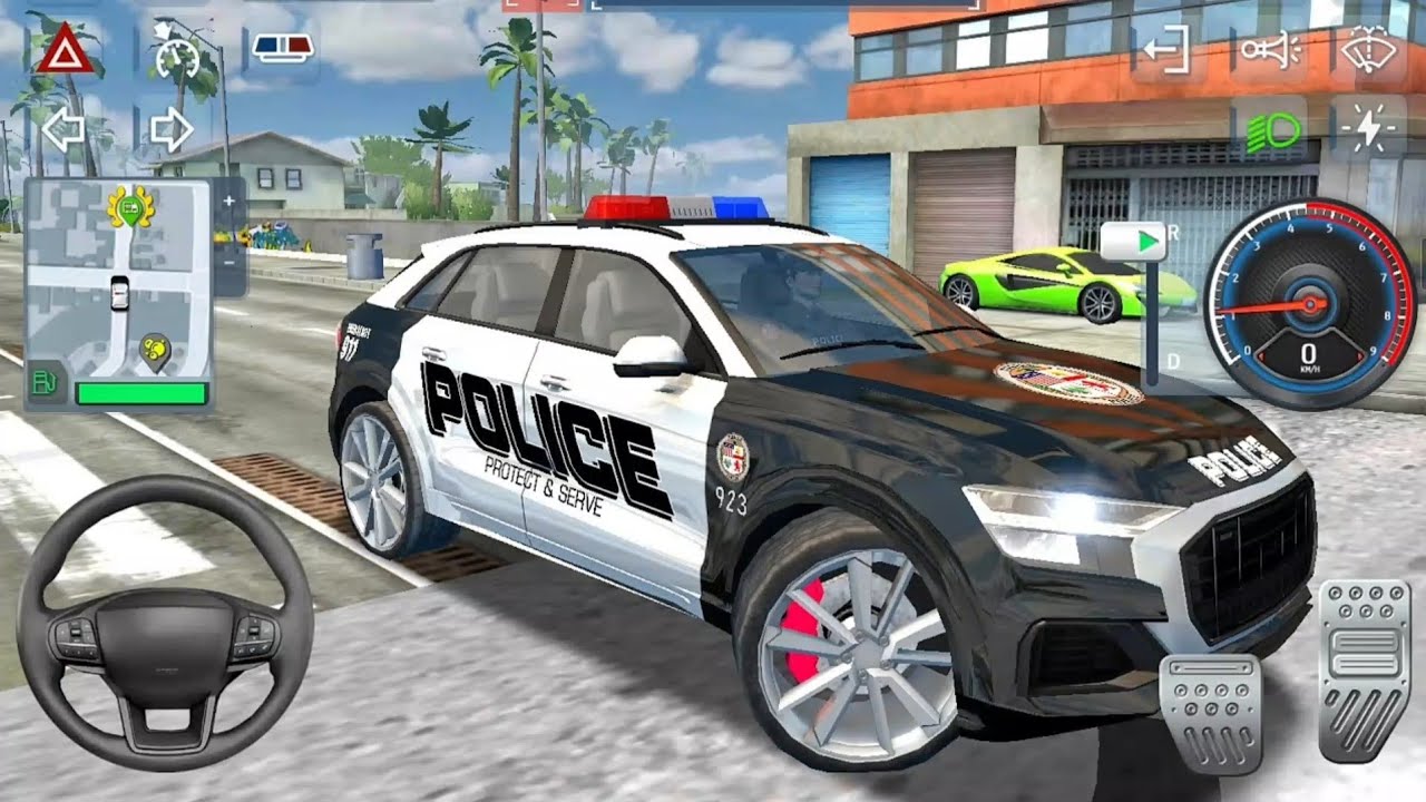 New Police Car Chase Simulator - Police Multi-Storey Cars Driving 2026 - Car Games Android Gamplay