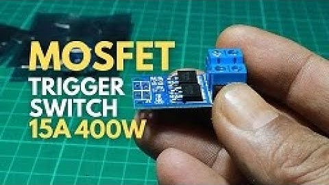 15A 400W MOSFET Trigger Switch Drive Module PWM Regulator Control Panel Unboxing (Tagalog)