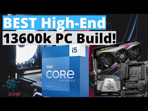 The Best High-End 13600k PC Build! MSI MAG Z790 TOMAHAWK WIFI, GeForce RTX 4070 Ti ($2000)