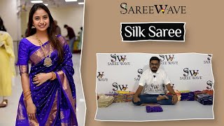 Latest Fancy Designer Purple Rich Pallu Soft Silk Saree screenshot 5
