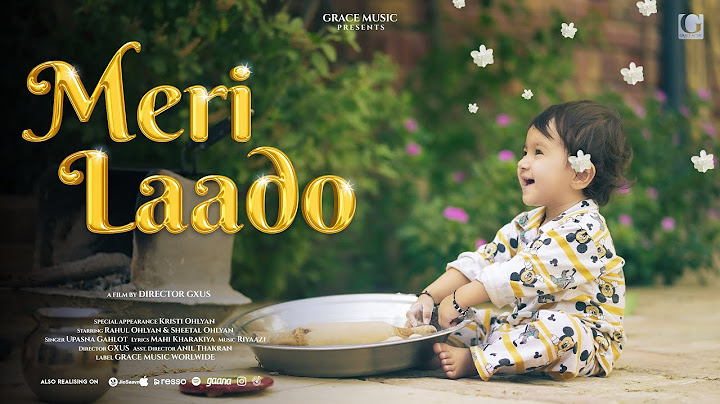 Meri Laado (Official Video) : Upasna Gahlot | Maahi Kharakiya | Haryanvi Song