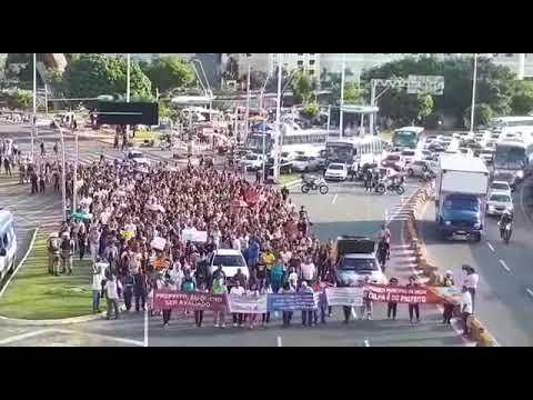 Servidores da Saúde manifestam no Iguatemi - YouTube