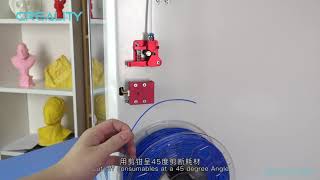 Service tutorial CR - 5 Pro the nozzle cleaning and replacement