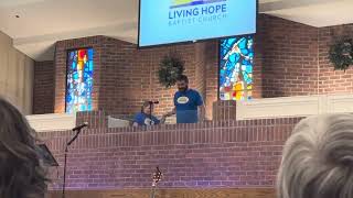Maddie gets Baptized