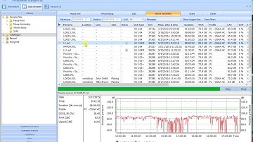 Svantek Supervisor exporting text results  from data browser