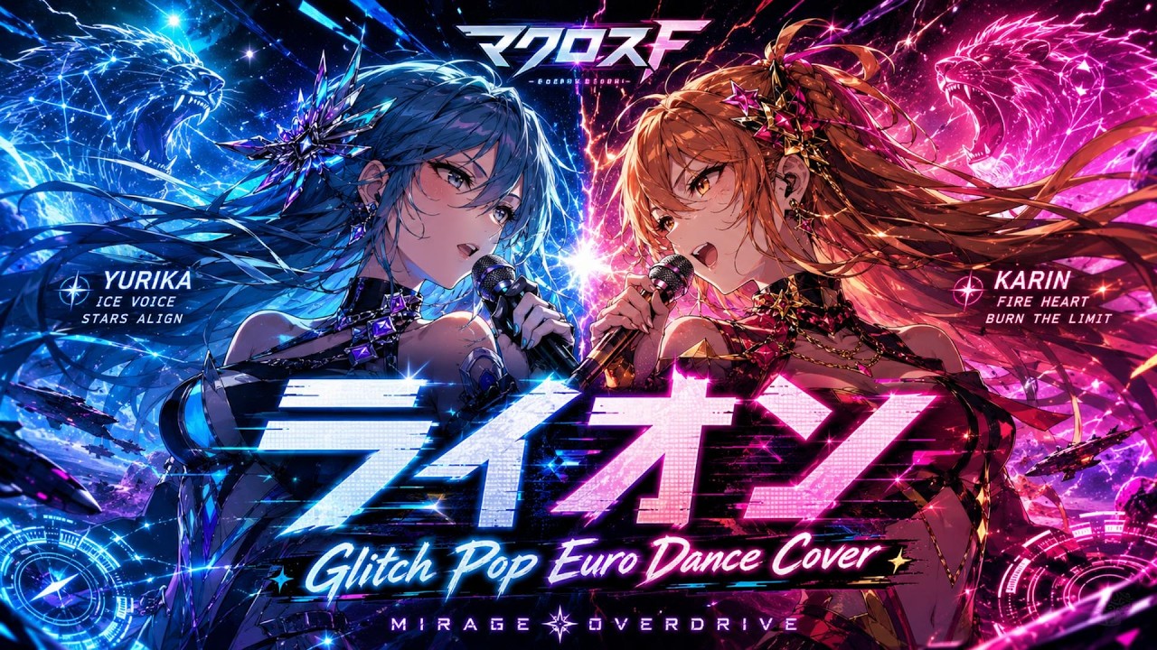 マクロスF】ライオン / May'n, 中島愛 – 超時空グリッチ Hyperpop