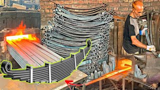 : How Truck Kamani Leaf Springs are Made