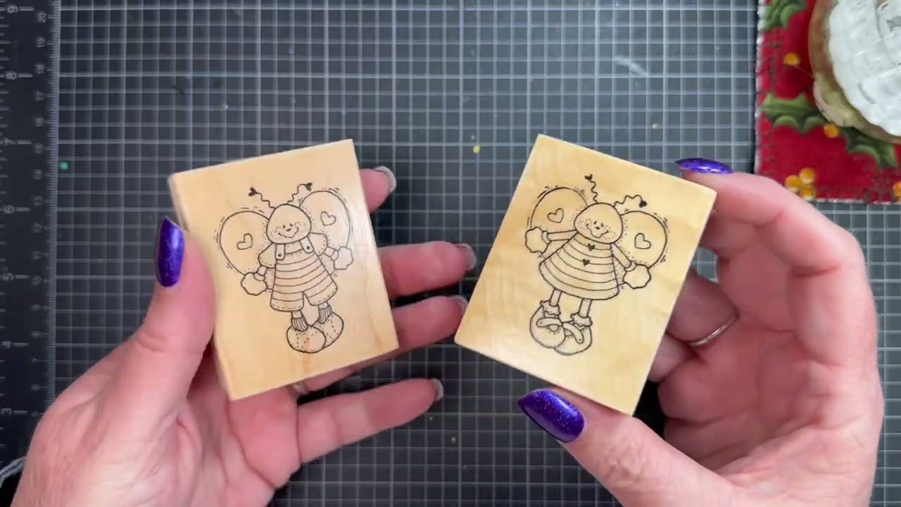 Резиновые штампы с пчелиной тематикой 🐝