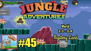 Jungle Adventures (Mystery Land) Gameplay Walkthrough Part 45 All Levels 3-3 - 3-4 (Android, iOS)#45