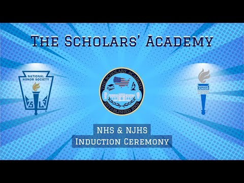 NHS/NJHS Induction Ceremony Wed., April 17, 2024 at 6pm