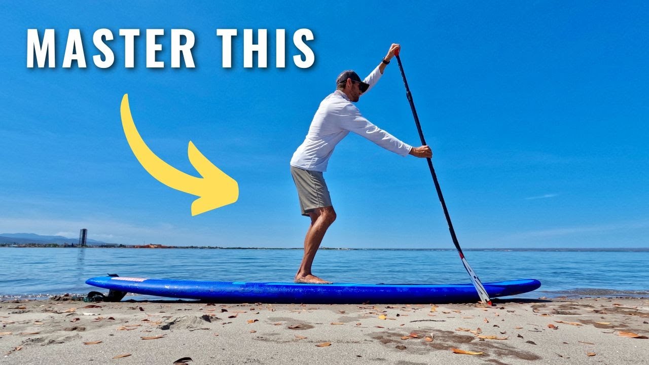 PRO paddle board STROKE for beginners. - YouTube