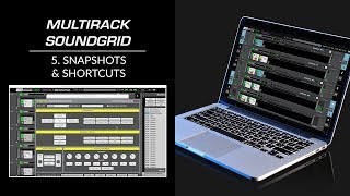 Using snapshots, shortcuts and remote control in MultiRack SoundGrid