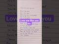 Love me like you do #lyrics #shorts