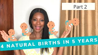 4 NATURAL BIRTHS NO PAIN RELIEF Supernatural Childbirth, Positive birth story Cholestasis pregnancy.